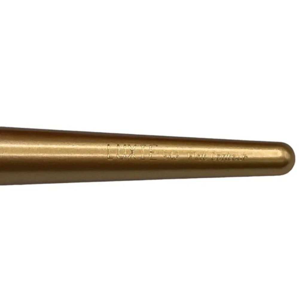 Luxie 9 pc Full Face Shimmer & Gold Brush Set